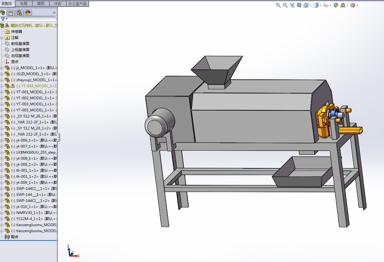 SolidWorksʽѹե˵飨ģ+cadͼֽ+SolidWorksάģ