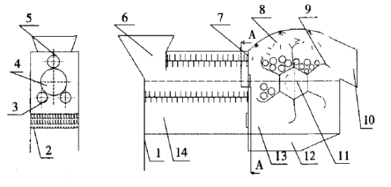 Substantiation of basic scheme of grain cleaning machine for preparation of agricultural crops seeds