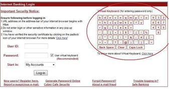 Secure Authentication using Anti-Screenshot Virtual Keyboard